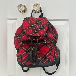 Dooney and Bourke Tartan Backpack
